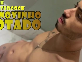 Showertime my sex-trainer got horny and let me fuck him - i'm a monstercock toptwink - i fuck my trainer bareback in the bathroom - with alex barcelona